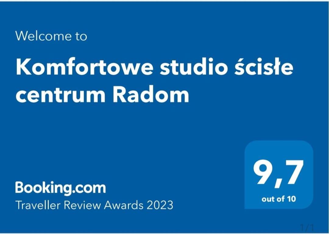 Komfortowe studio ścisłe centrum Radom Zewnętrze zdjęcie